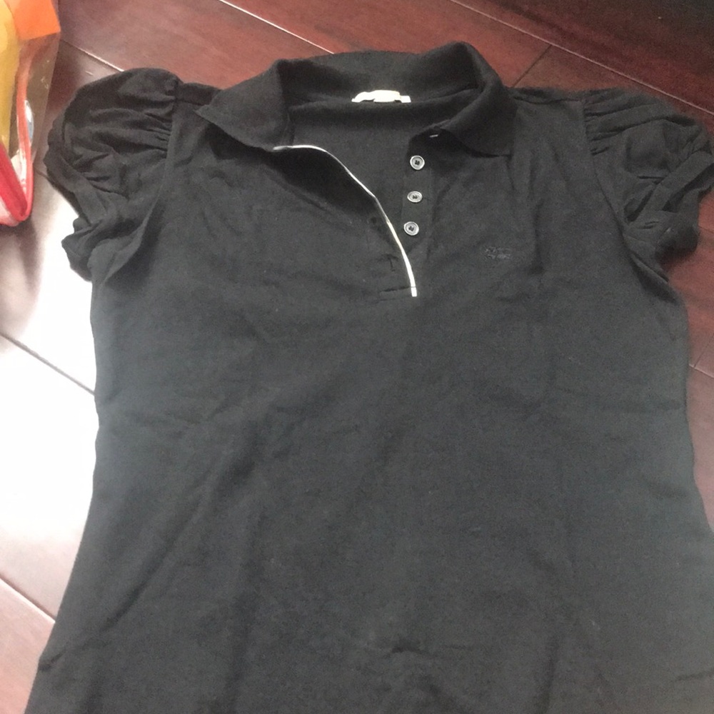 Burberry polo top /black